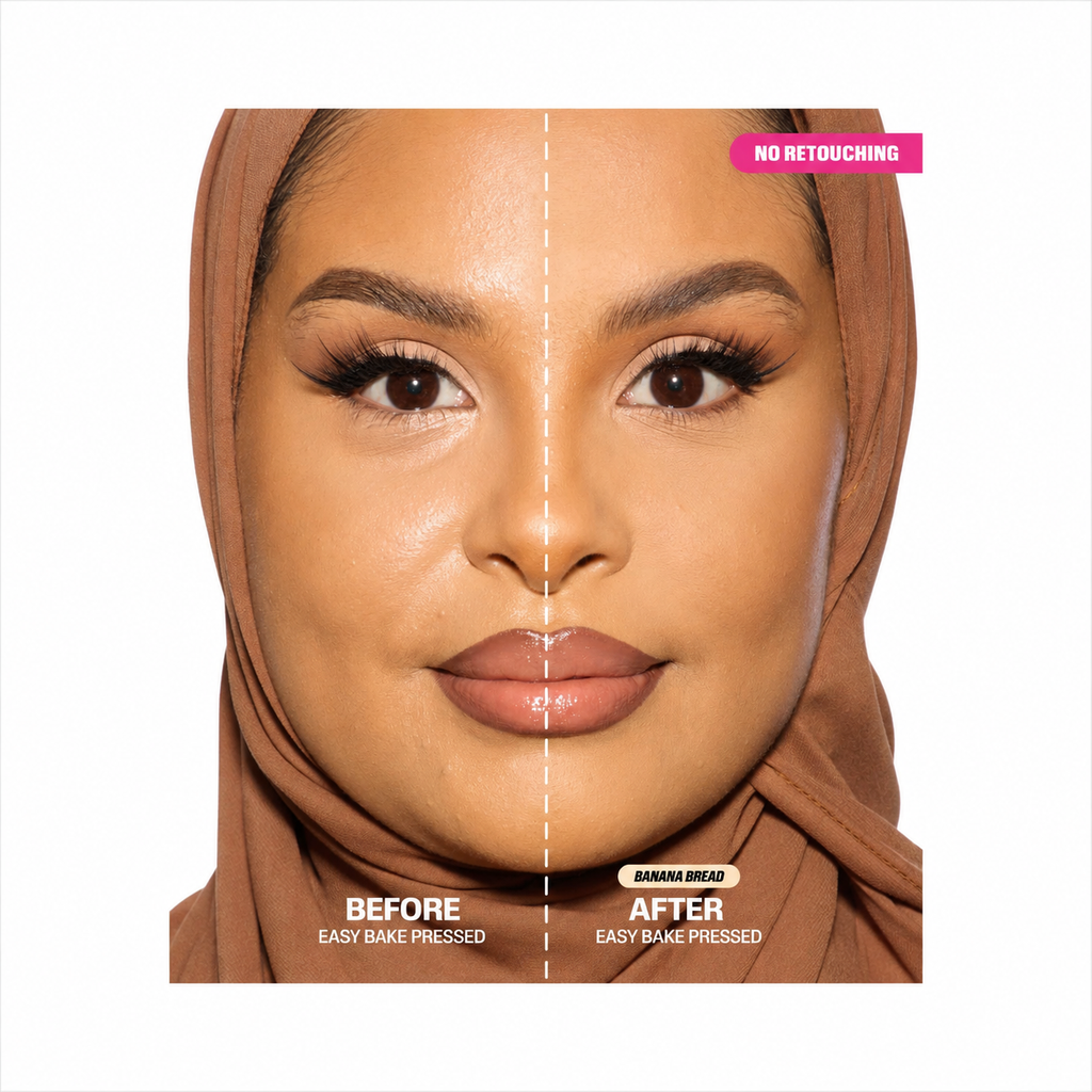 Huda Beauty – Easy Bake and Snatch Brightening & Setting Powder – Banana Bread