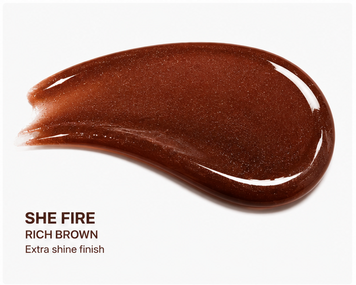 Huda Beauty Faux Filler - Gloss haute brillance - She Fire